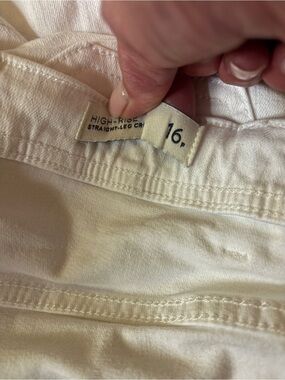 J Jill - white Jeans Size 16